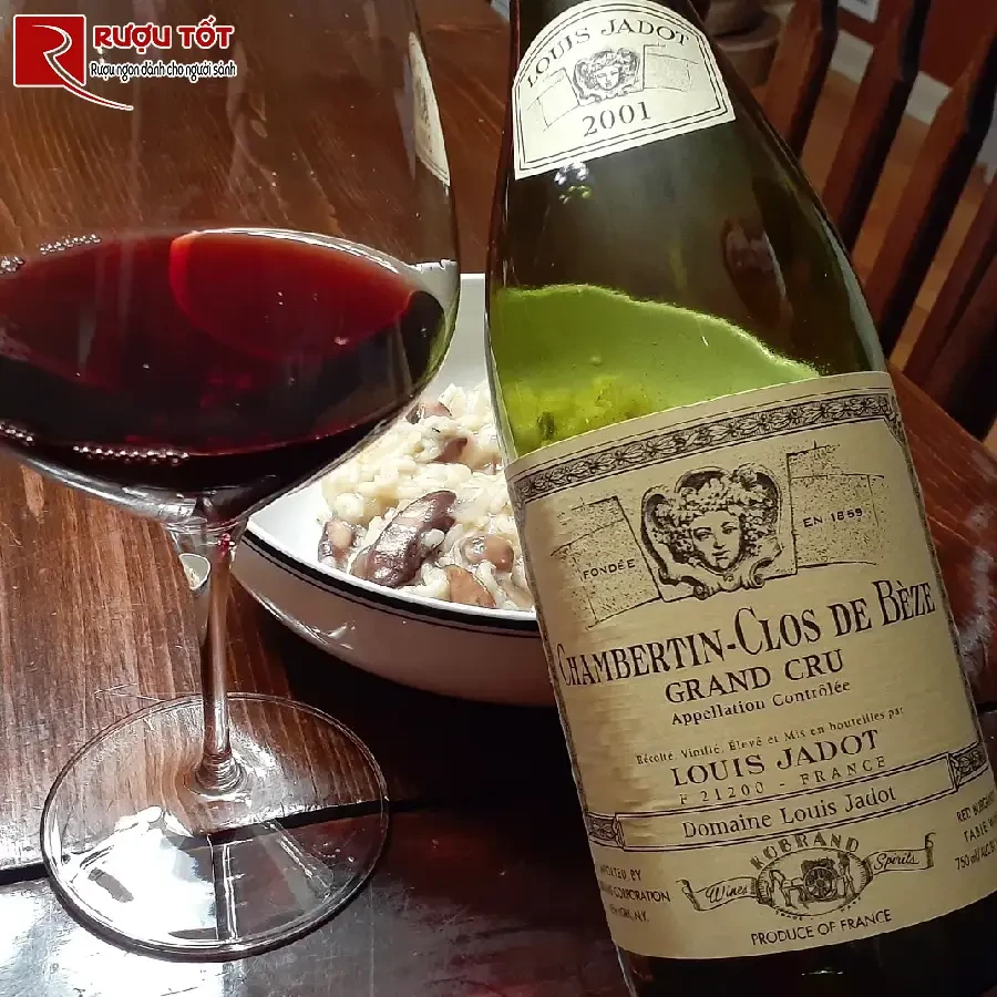 ruou chambertin clos de beze louis jadot