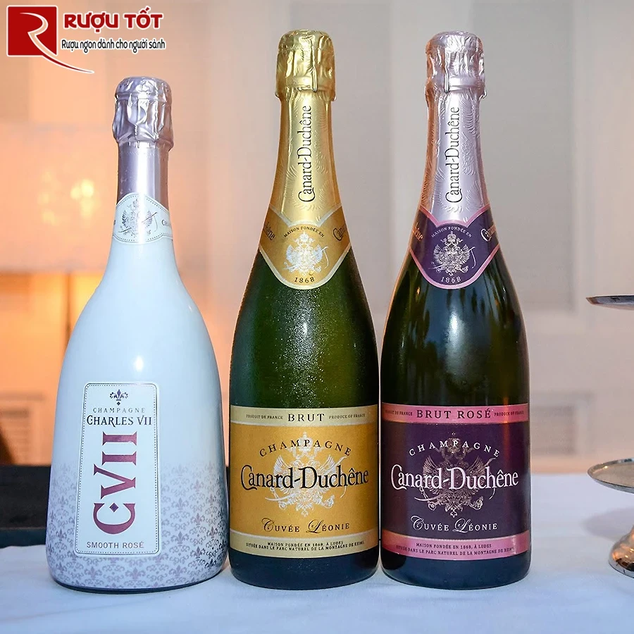 Rượu Champagne Canard Duchene Cuvee Leonie Brut