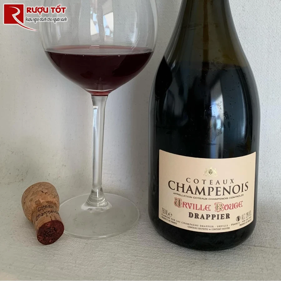 ruou champagne drappier urville coteaux champenois