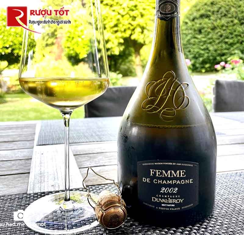 Rượu Champagne Duval Leroy Femme Brut Nature