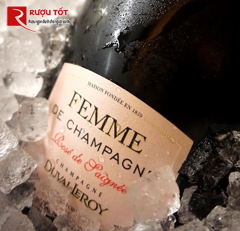 Rượu Champagne Duval Leroy Femme Rose De Saignee