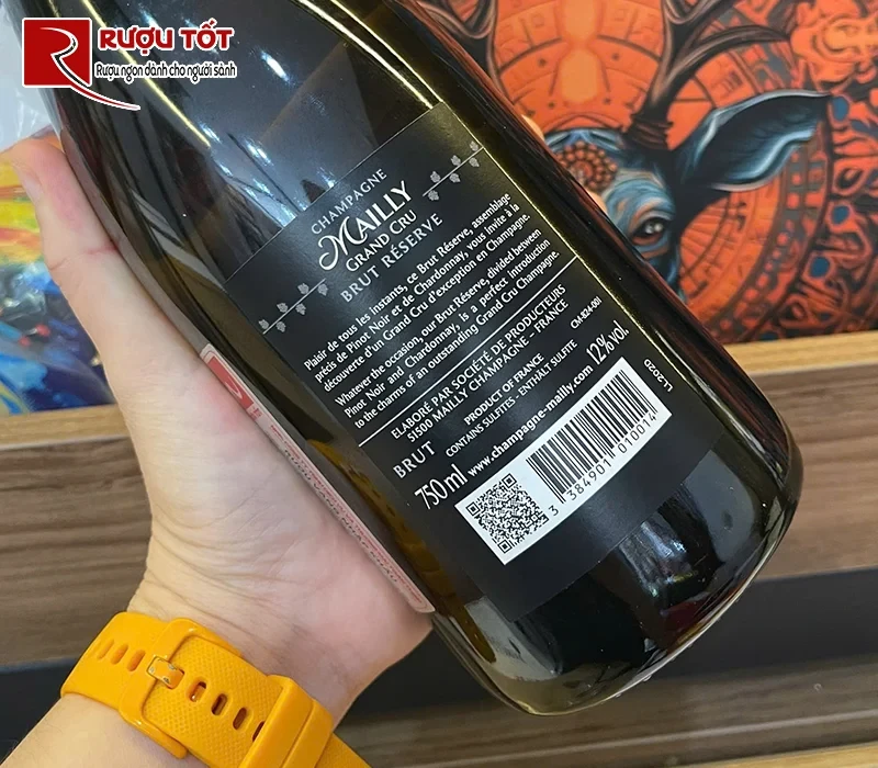 Rượu Champagne Mailly Grand Cru