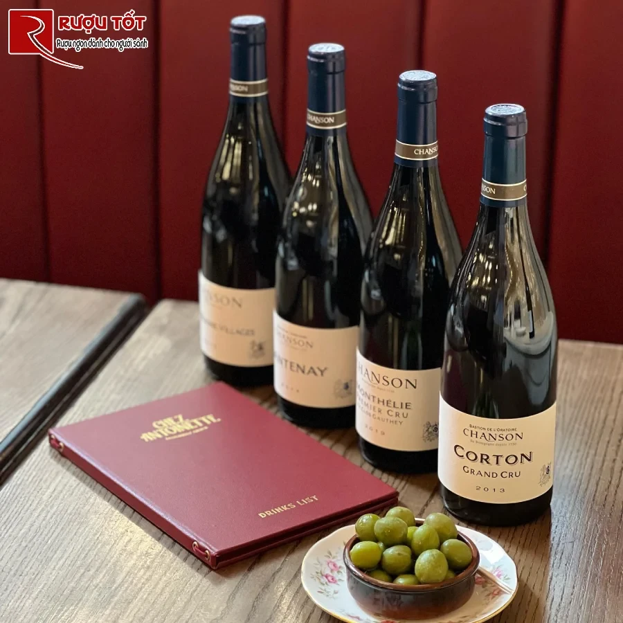 ruou chanson corton grand cru