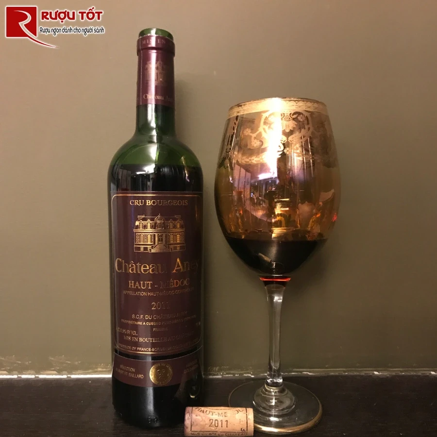 ruou chateau aney haut medoc