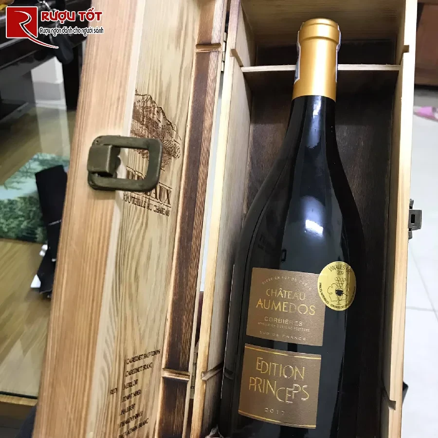 ruou chateau aumedos blanc edition princeps