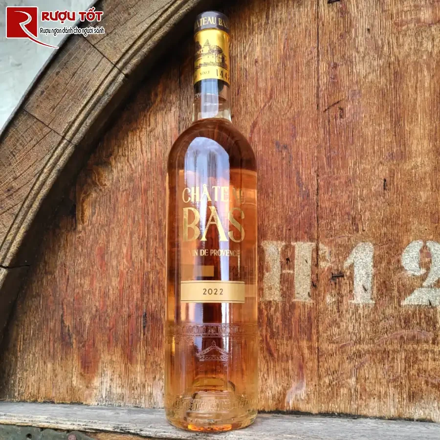 ruou chateau bas bio wine 12,5% 750ml