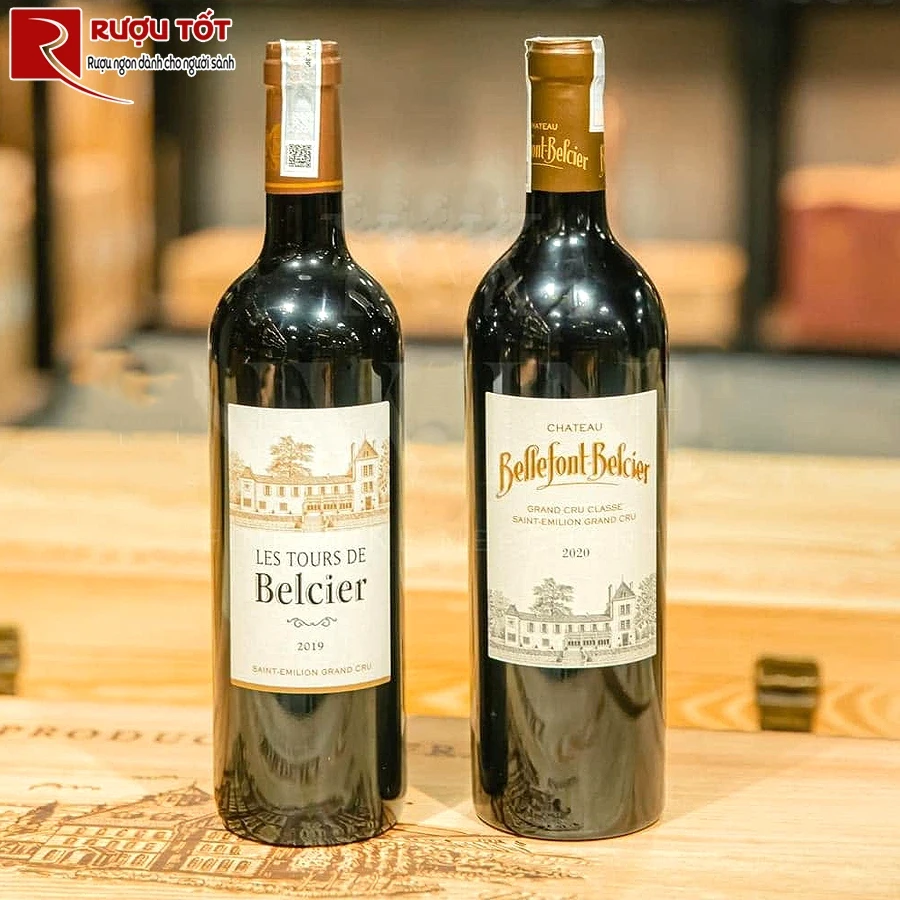 Rượu Chateau Bellefont Belcier