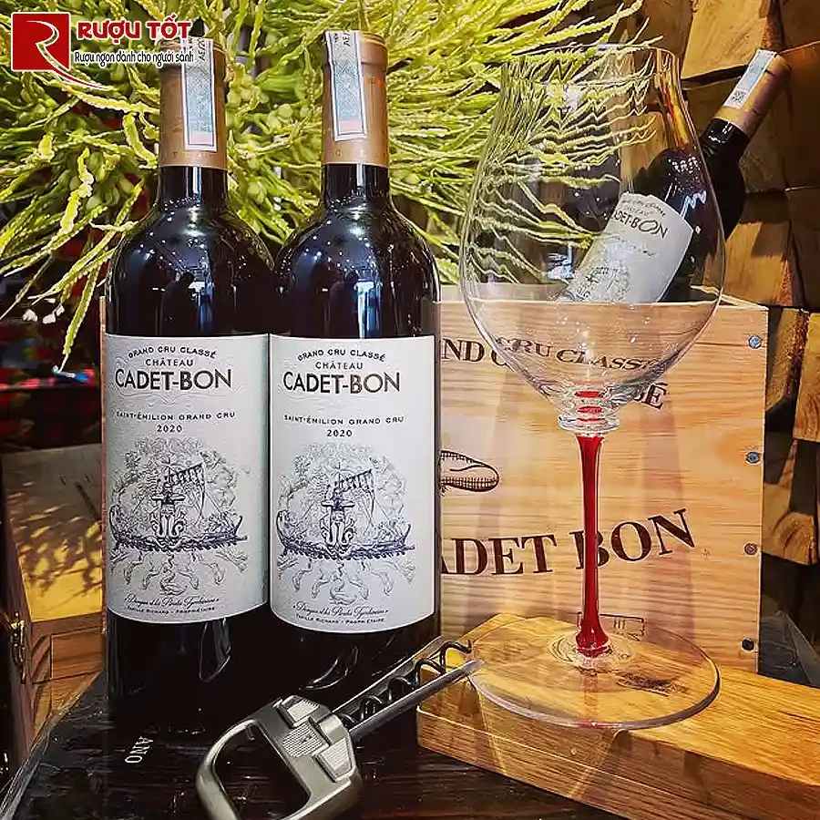 ruou chateau cadet bon grand cru classe