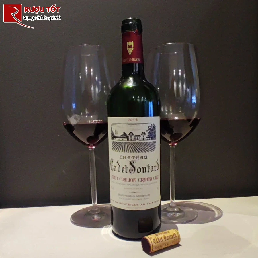 ruou chateau cadet soutard saint emilion grand cru