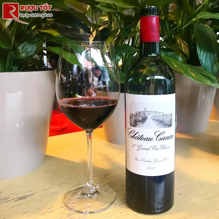 ruou chateau canon saint emilion