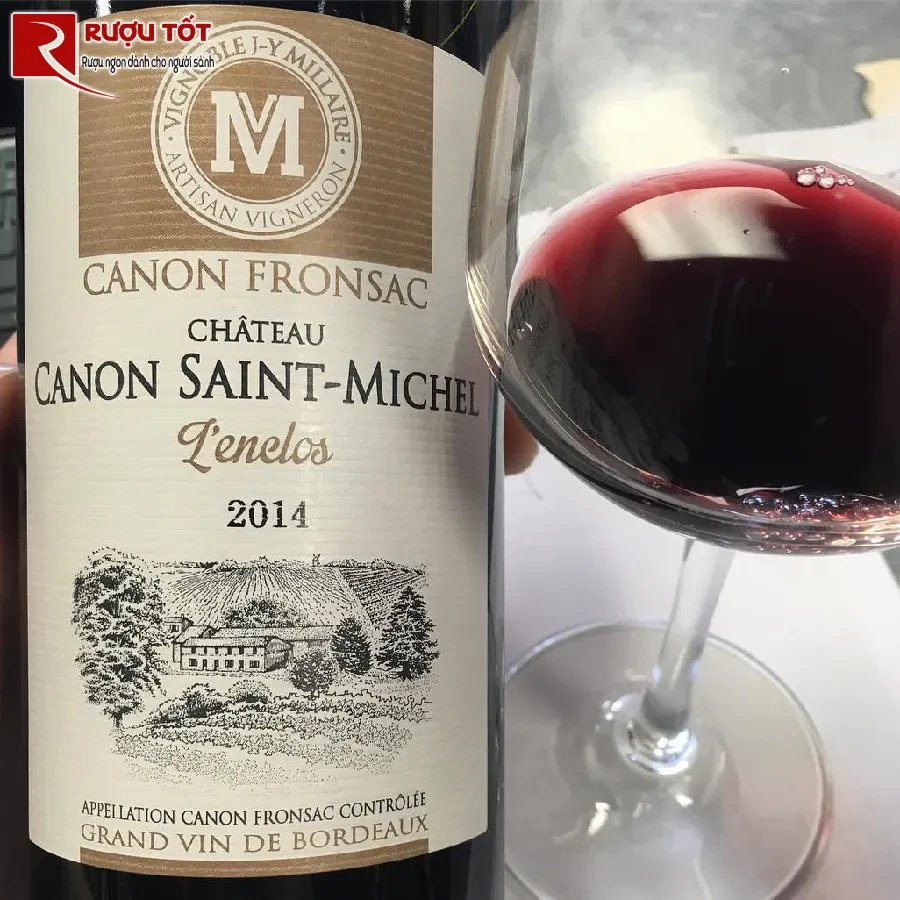 ruou chateau canon saint michel canon fronsac