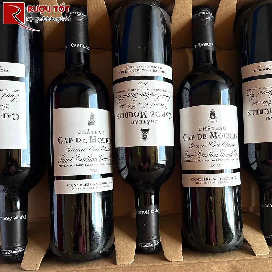 Rượu Chateau Cap de Mourlin