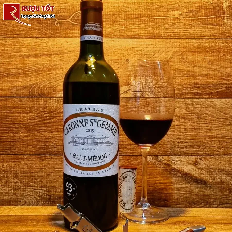 ruou chateau caronne ste gemme haut medoc