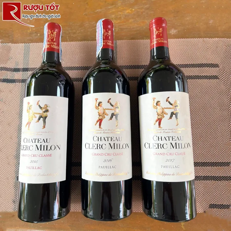 Rượu Chateau Clerc Milon Pauillac Grand Cru Classe