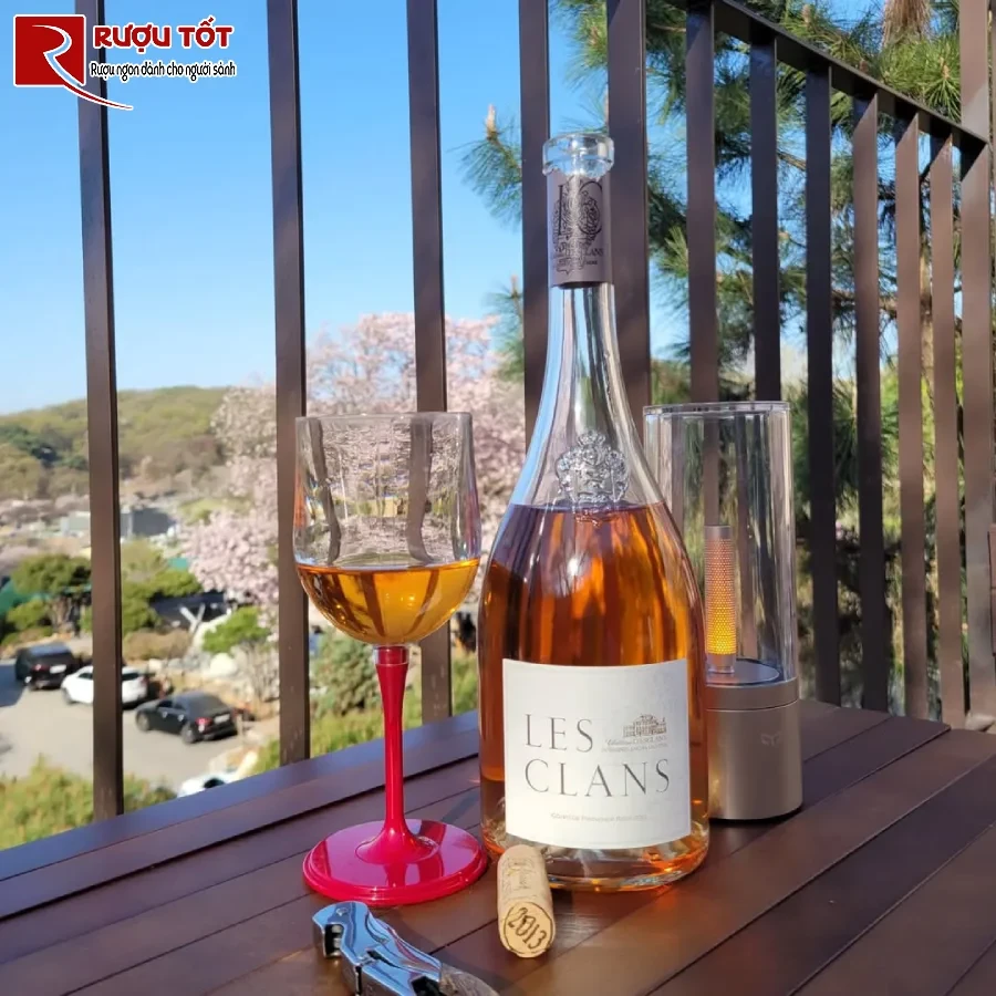 ruou chateau d esclans les clans rose
