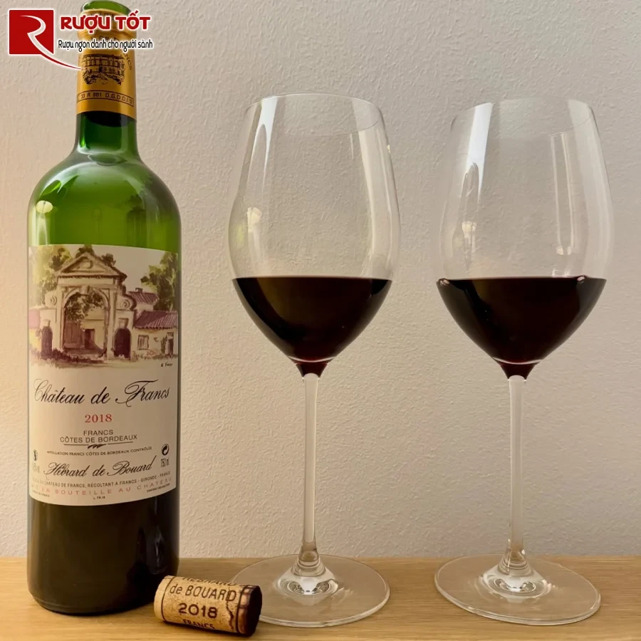 ruou château de francs