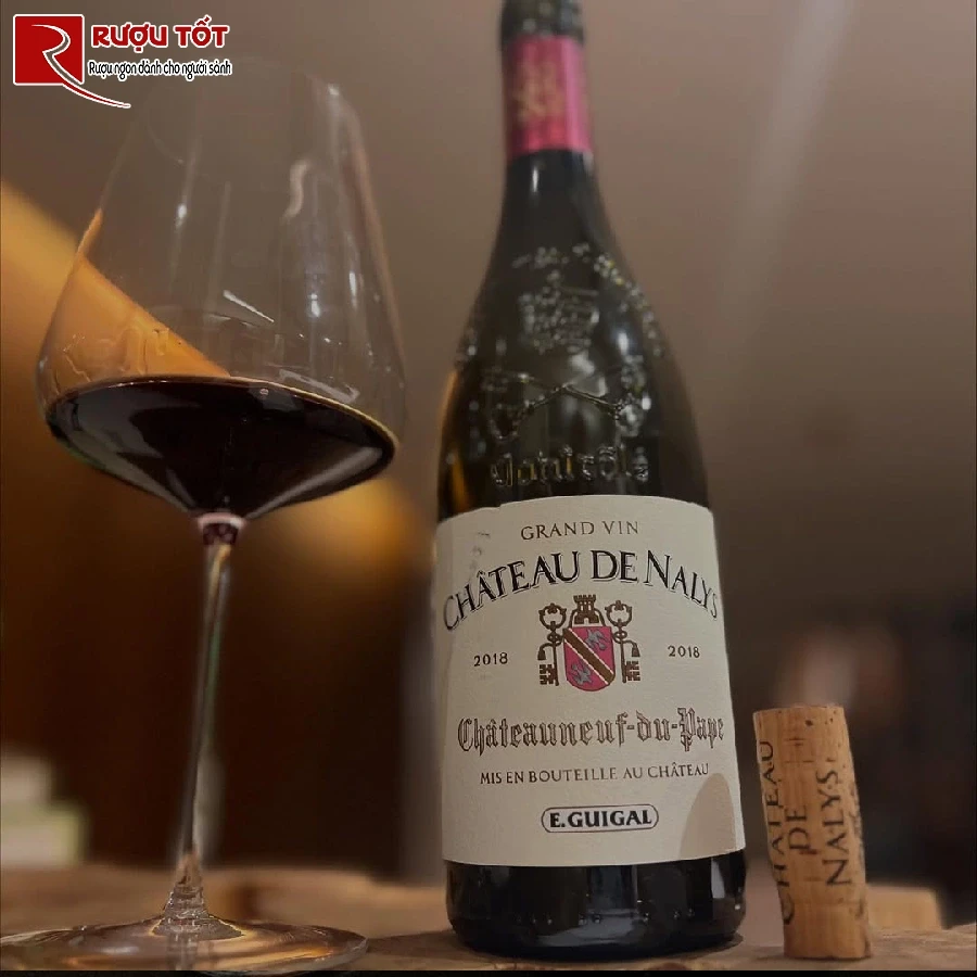 ruou chateau de nalys chateauneuf du pape