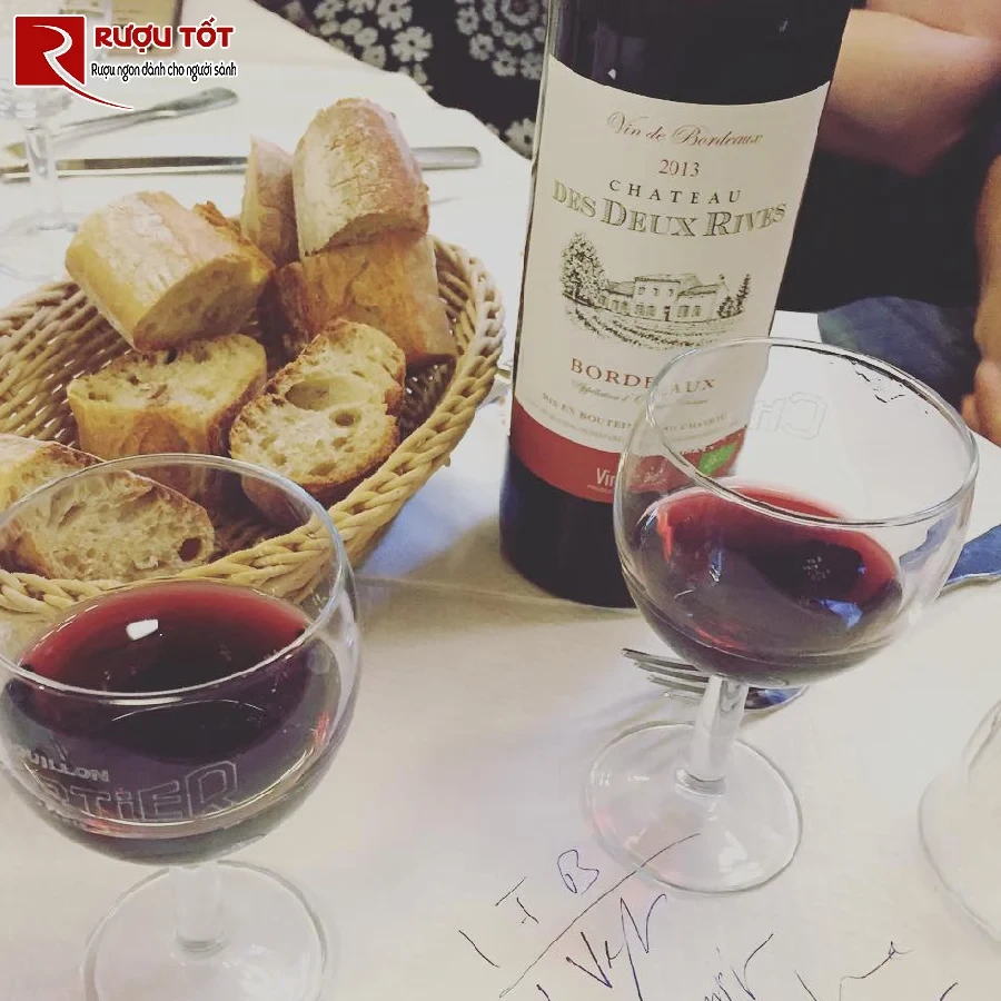 ruou chateau des deux rives bordeaux