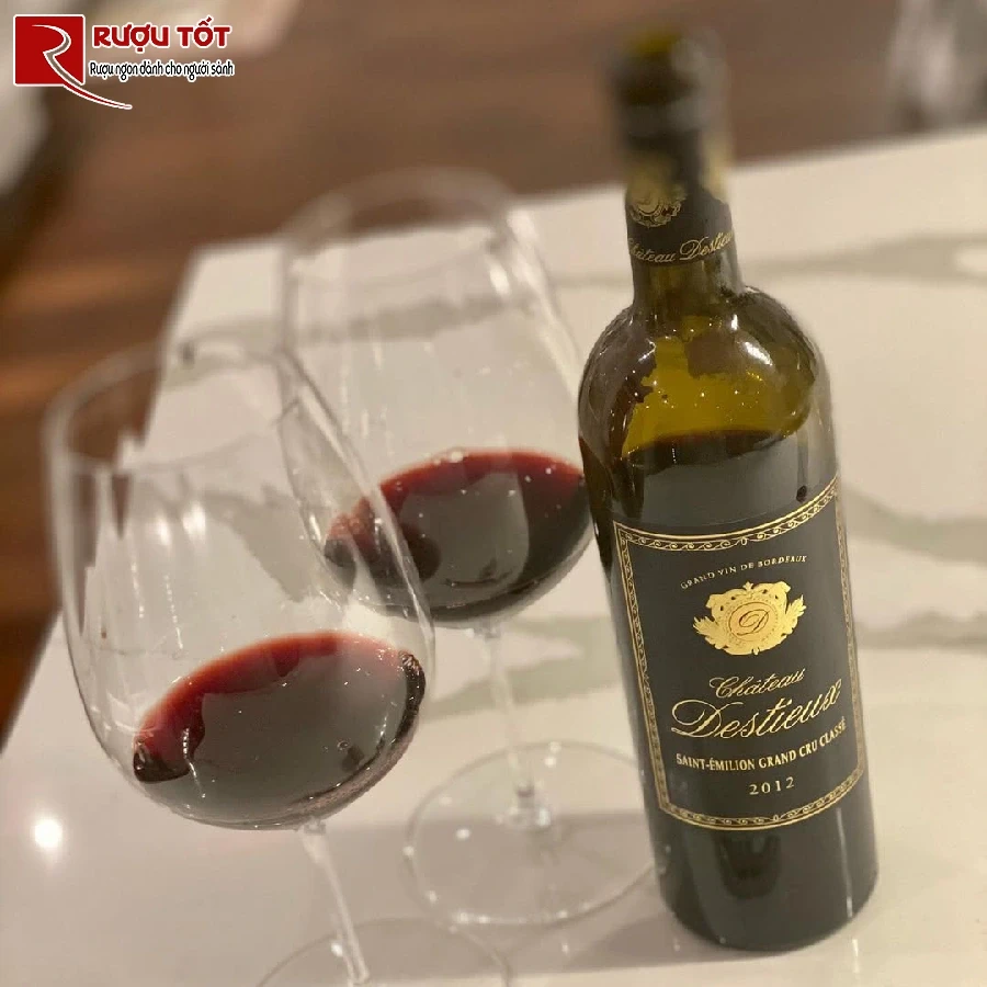 ruou chateau destieux saint emilion grand cru