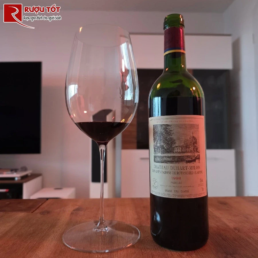 ruou chateau duhart milon pauillac grand cru classe