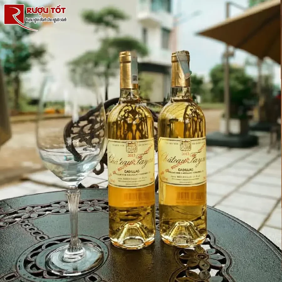 ruou chateau fayau cadillac aoc