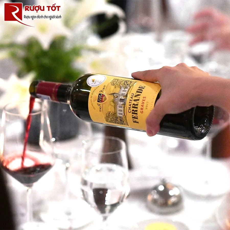 Rượu Chateau Ferrande Graves