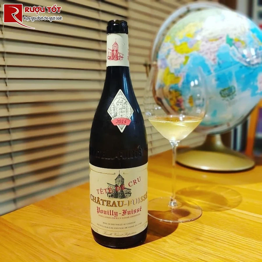 ruou chateau fuisse pouilly fuisse tete de cuvee 13,5% 750ml