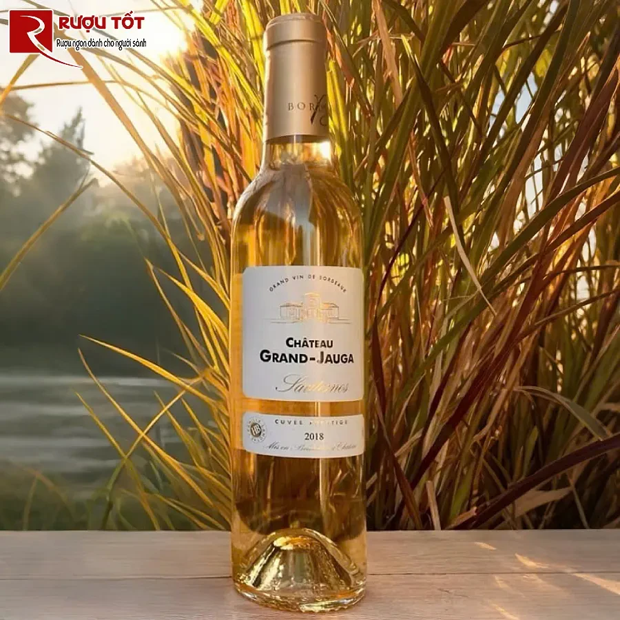 ruou chateau grand jauga sauternes semillon 13,5% 750ml cao cap