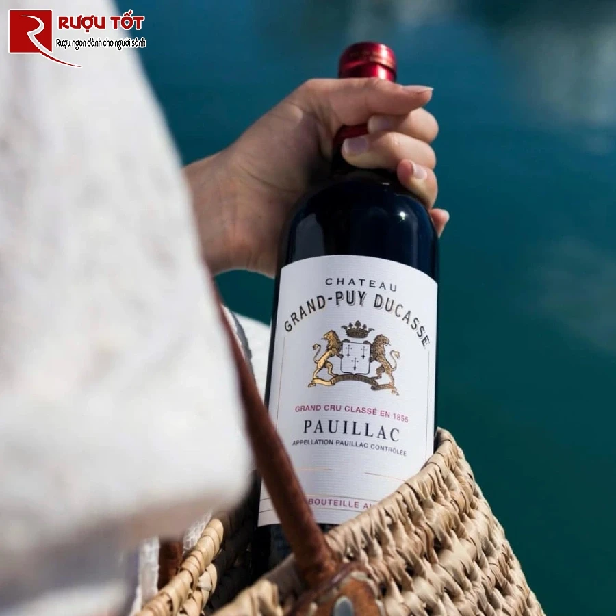 ruou chateau grand puy ducasse pauillac thuong hang phap