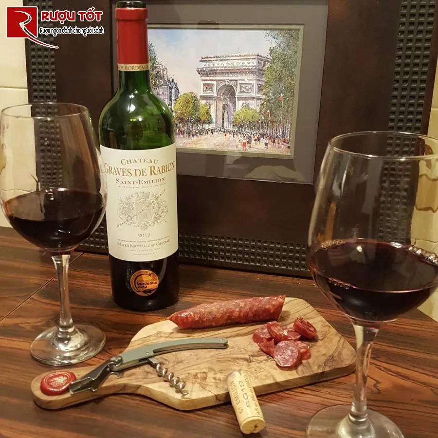 ruou chateau graves de rabion saint emilion