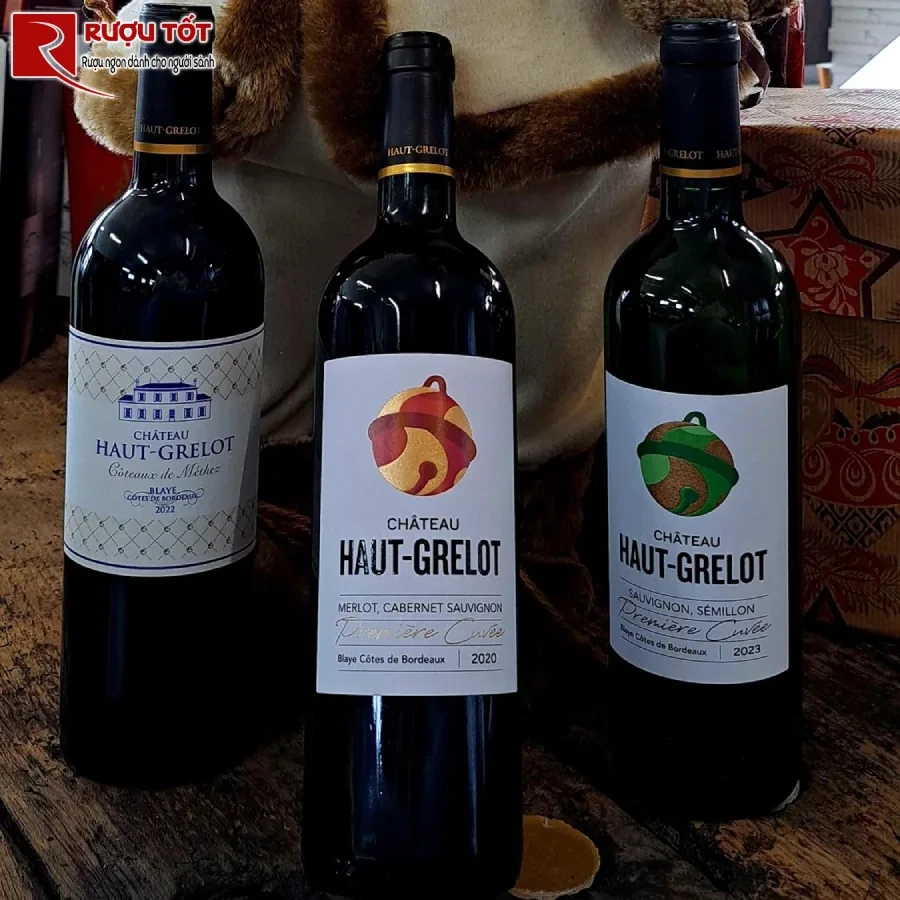 ruou chateau haut grelot blaye cotes de bordeaux