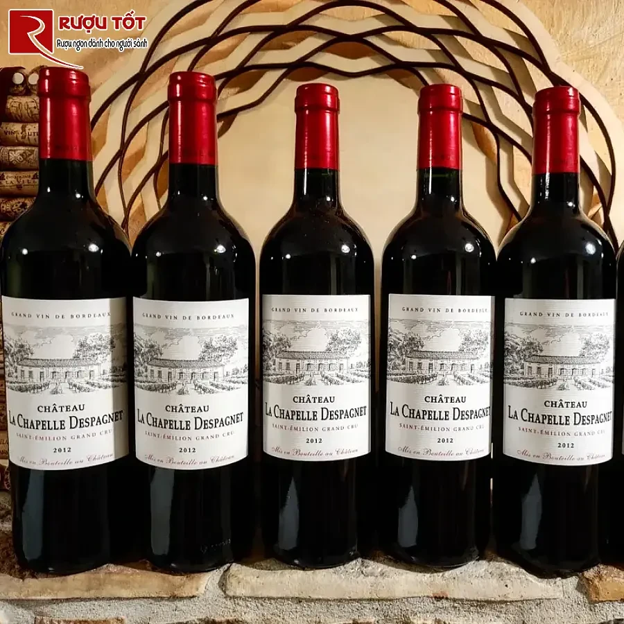 ruou chateau la chapelle despagnet 13,5% 750ml phap