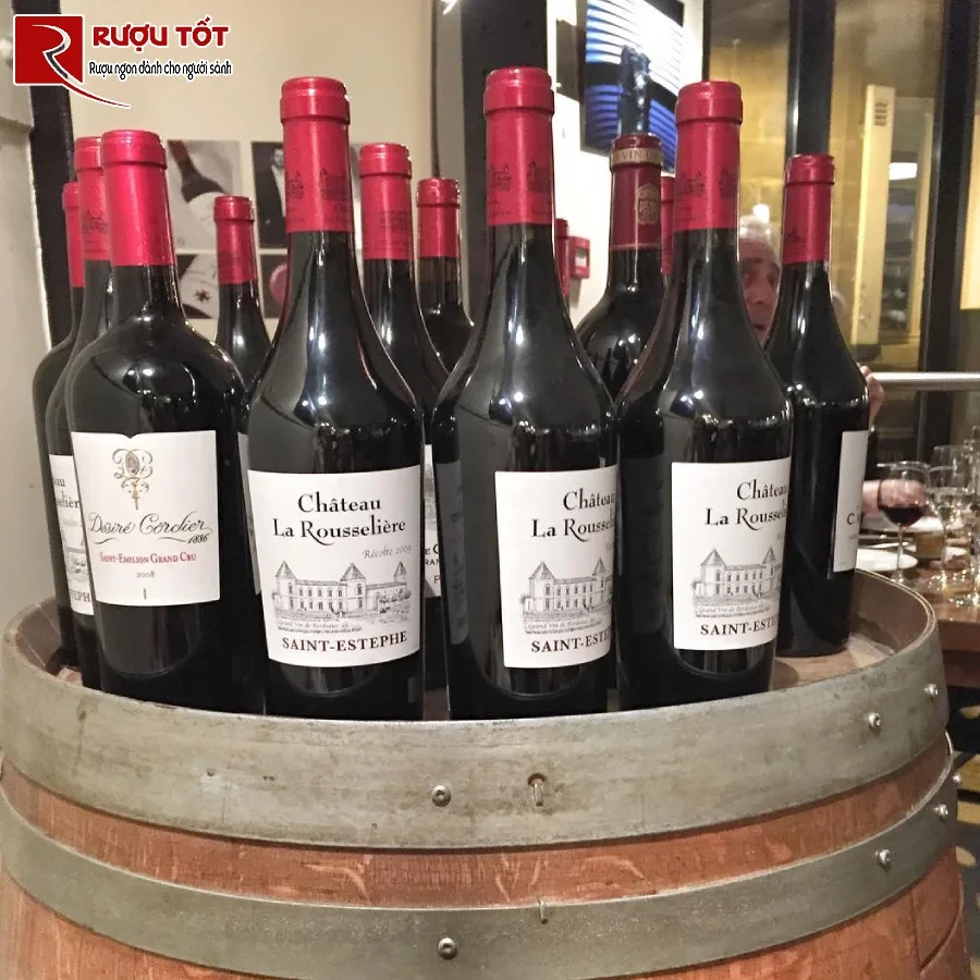 ruou chateau la rousseliere chinh hang