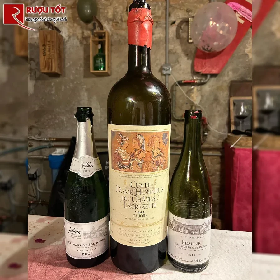 ruou chateau lagrezette cuvee dame honneur