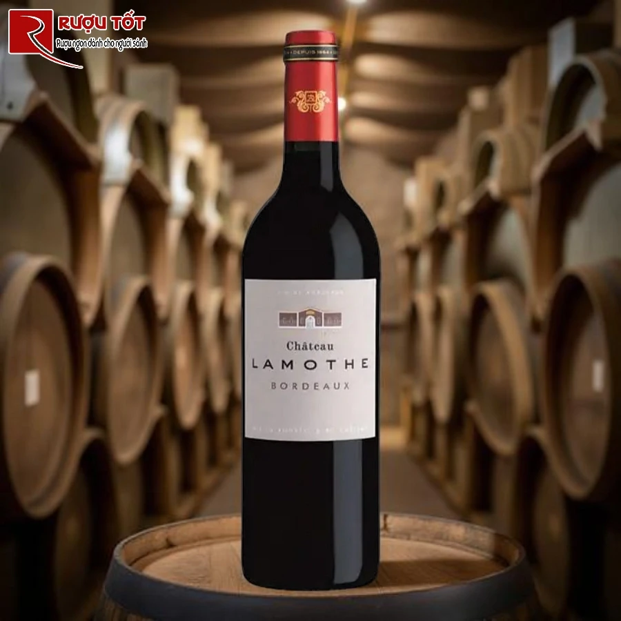 ruou chateau lamothe bordeaux 14% 750ml chat luong hao hang