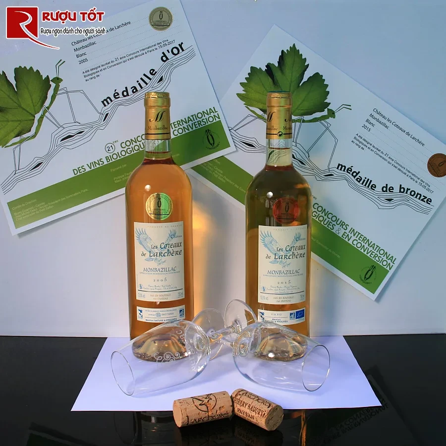 ruou chateau larchere monbazillac 12,5% 750ml