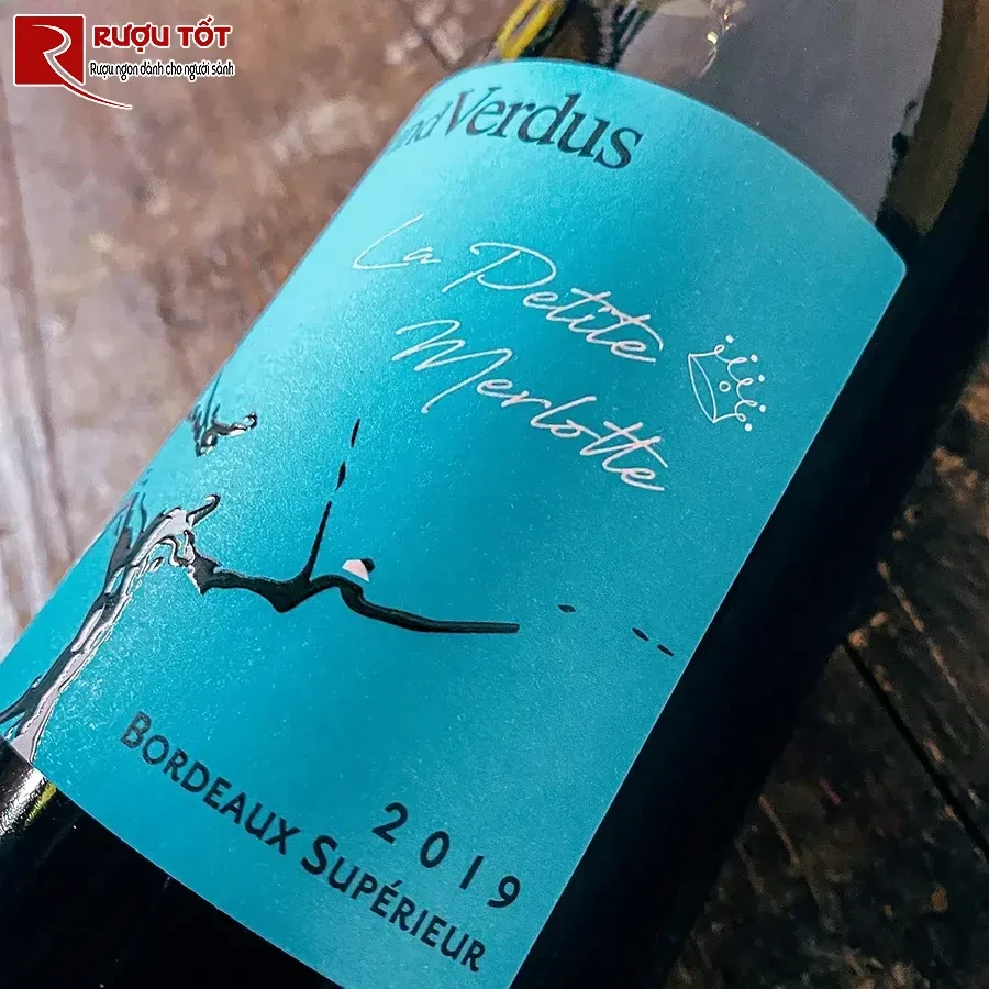 ruou chateau le grand verdus la petite merlotte phap