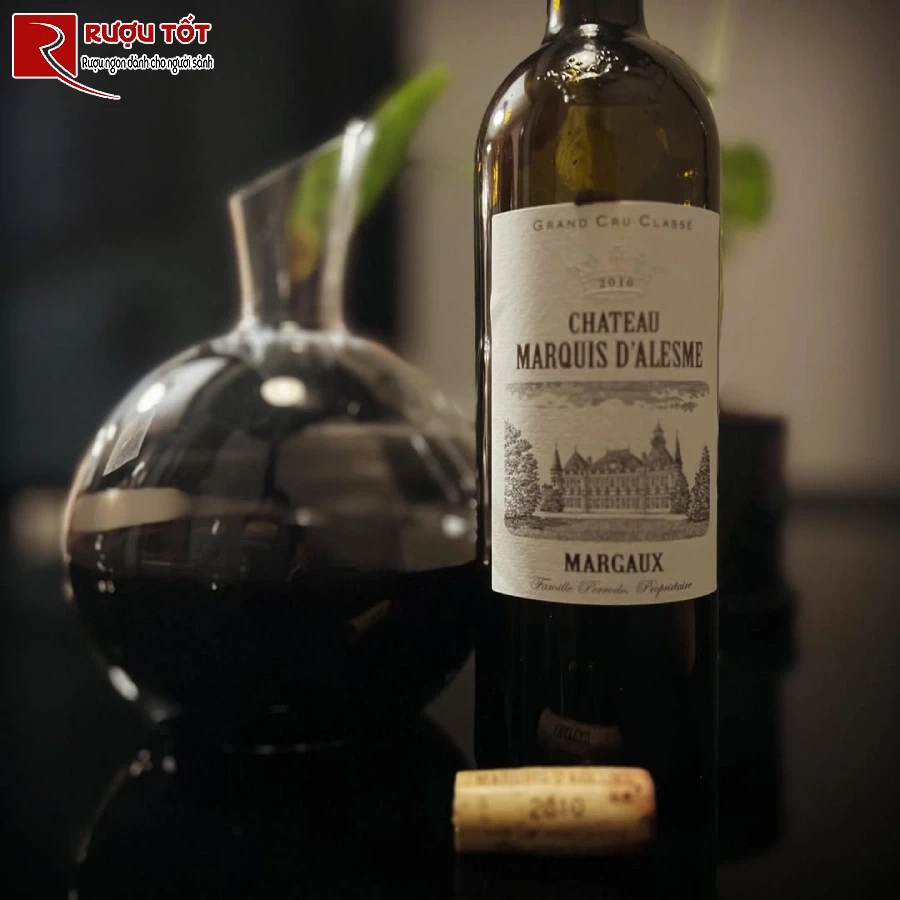 ruou chateau marquis d'alesme margaux