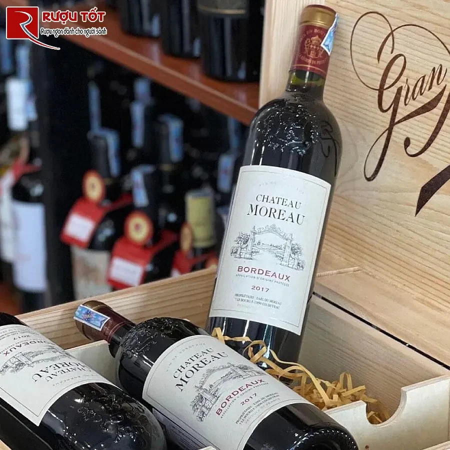 ruou chateau moreau bordeaux aoc hao hang phap
