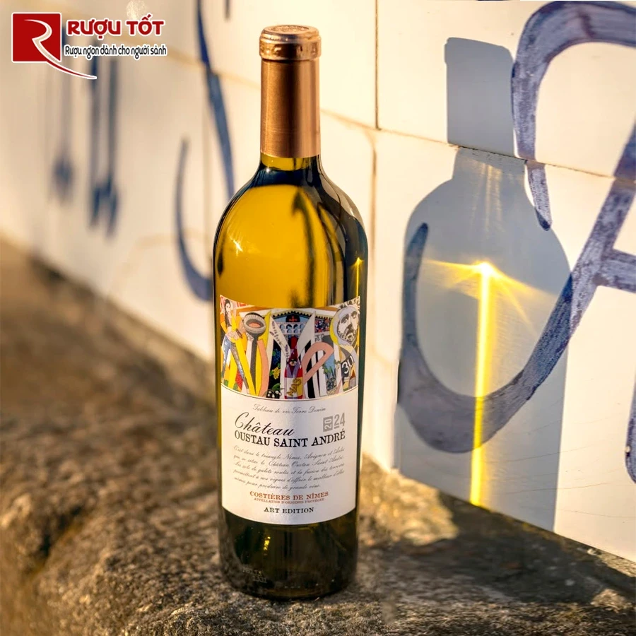 Rượu Chateau Oustau Saint Andre White