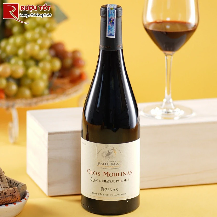 ruou chateau paul mas clos moulinas pezenas