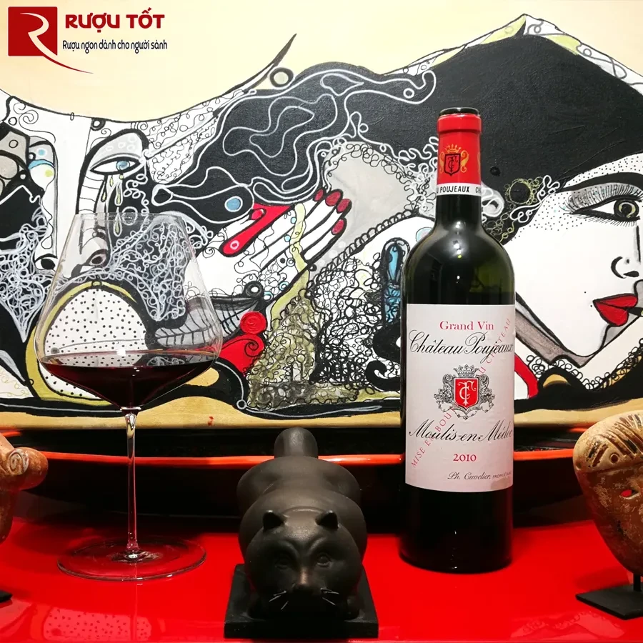 Rượu Chateau Poujeaux Moulis en Medoc