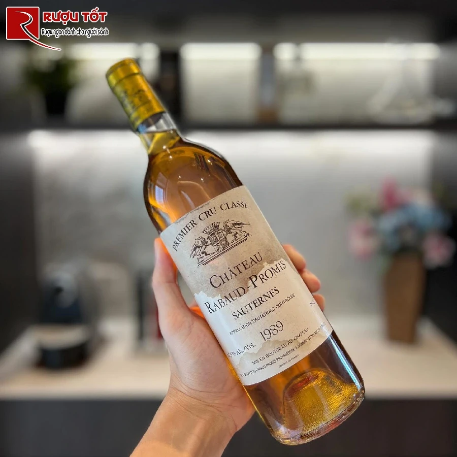 ruou chateau rabaud promis sauternes