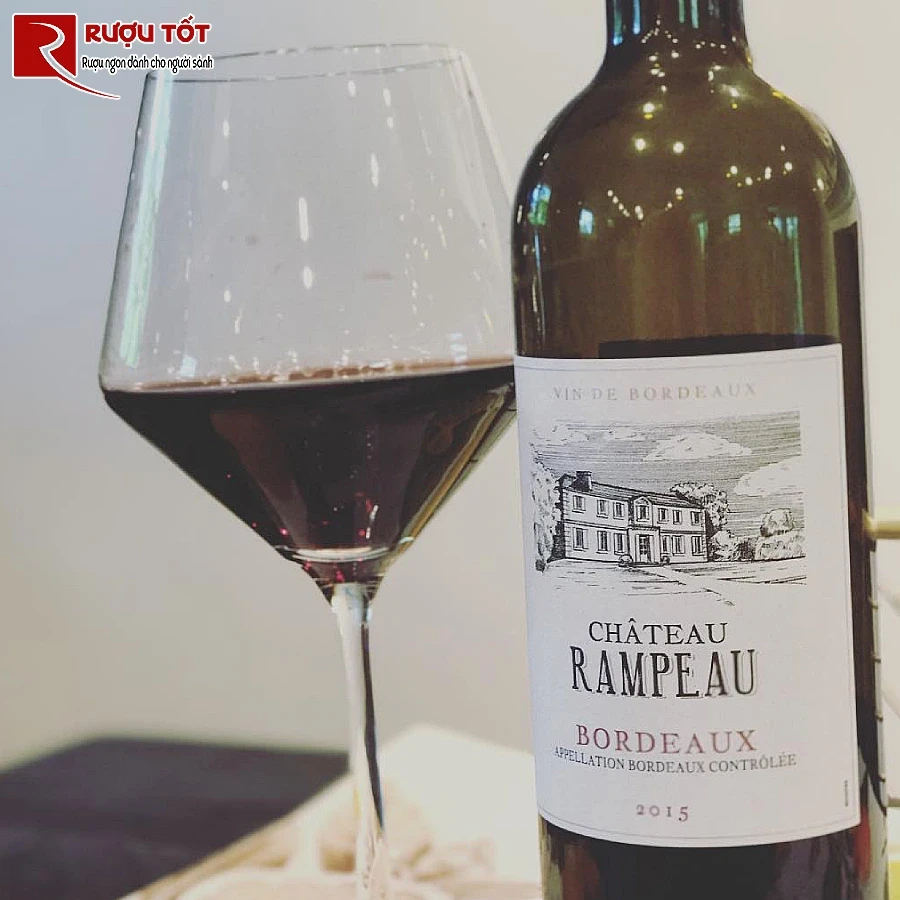 ruou chateau rampeau bordeaux chinh hang