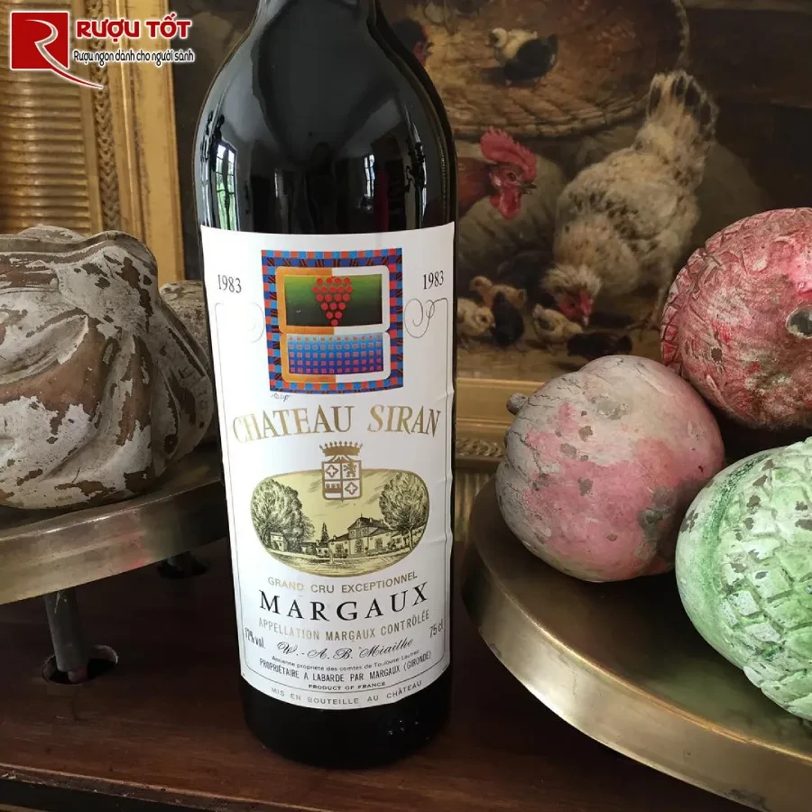 ruou chateau siran 1983 imperiale