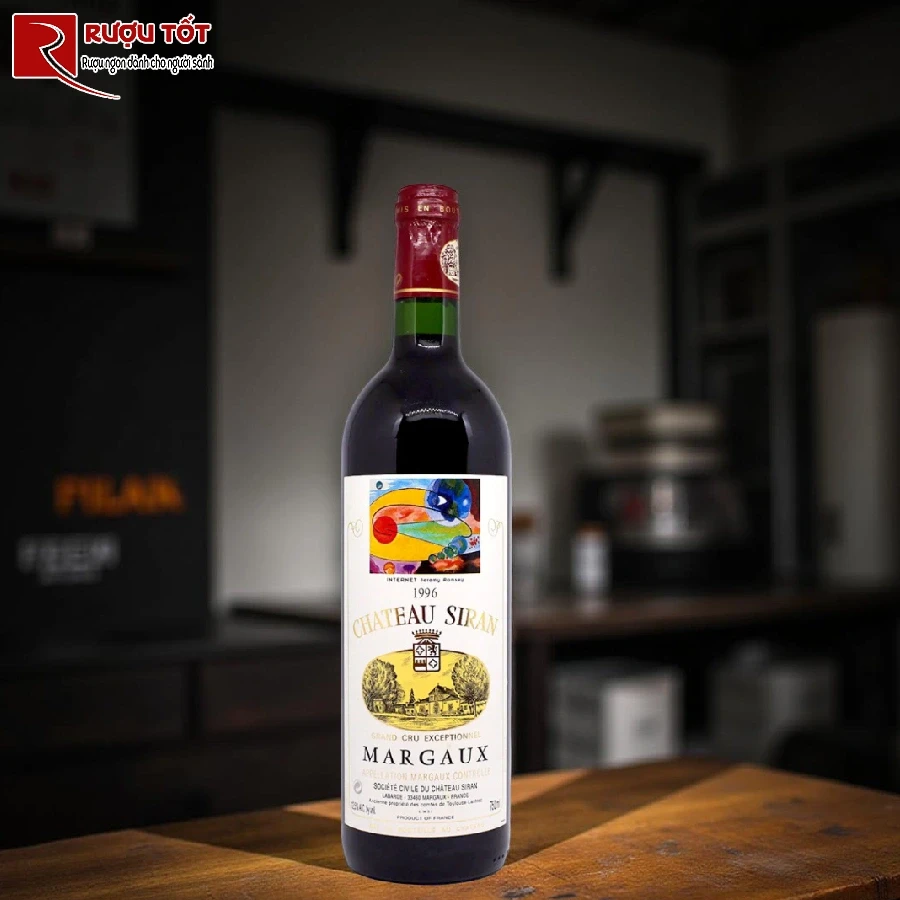 ruou chateau siran margaux 1996