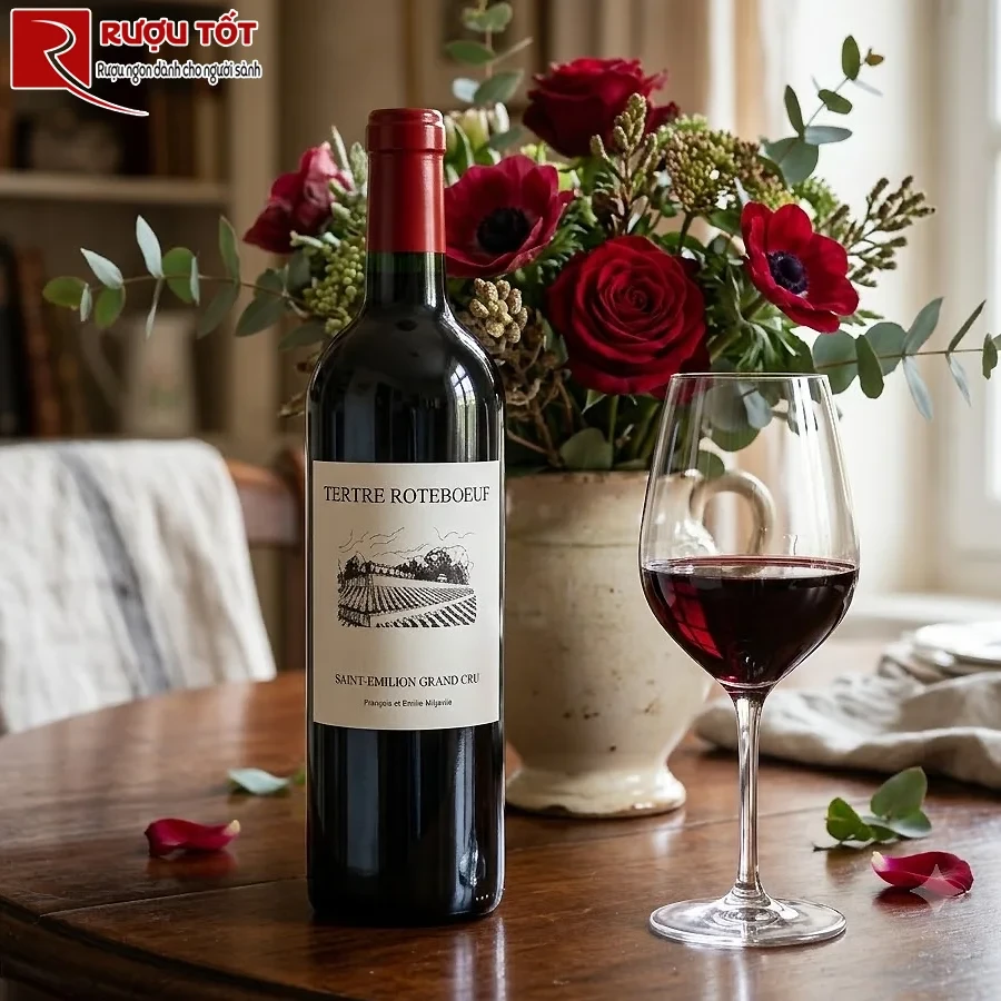 Rượu Chateau Tertre Roteboeuf Saint Emilion Grand Cru