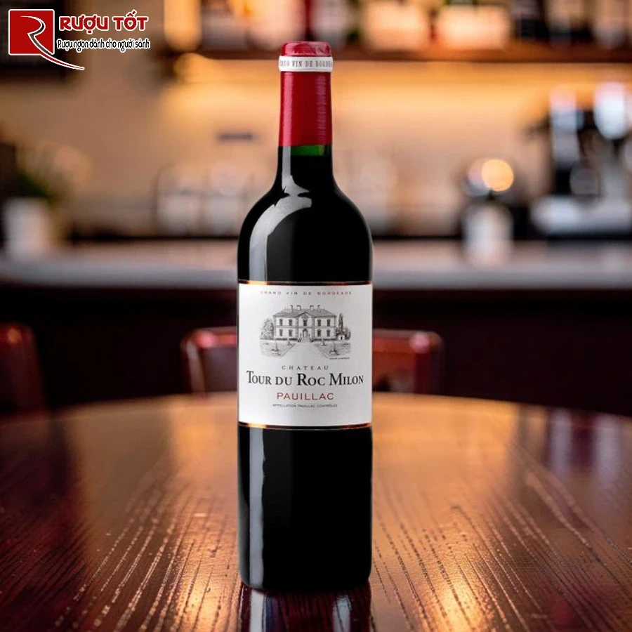 ruou chateau tour du roc milon pauillac 13% 750ml