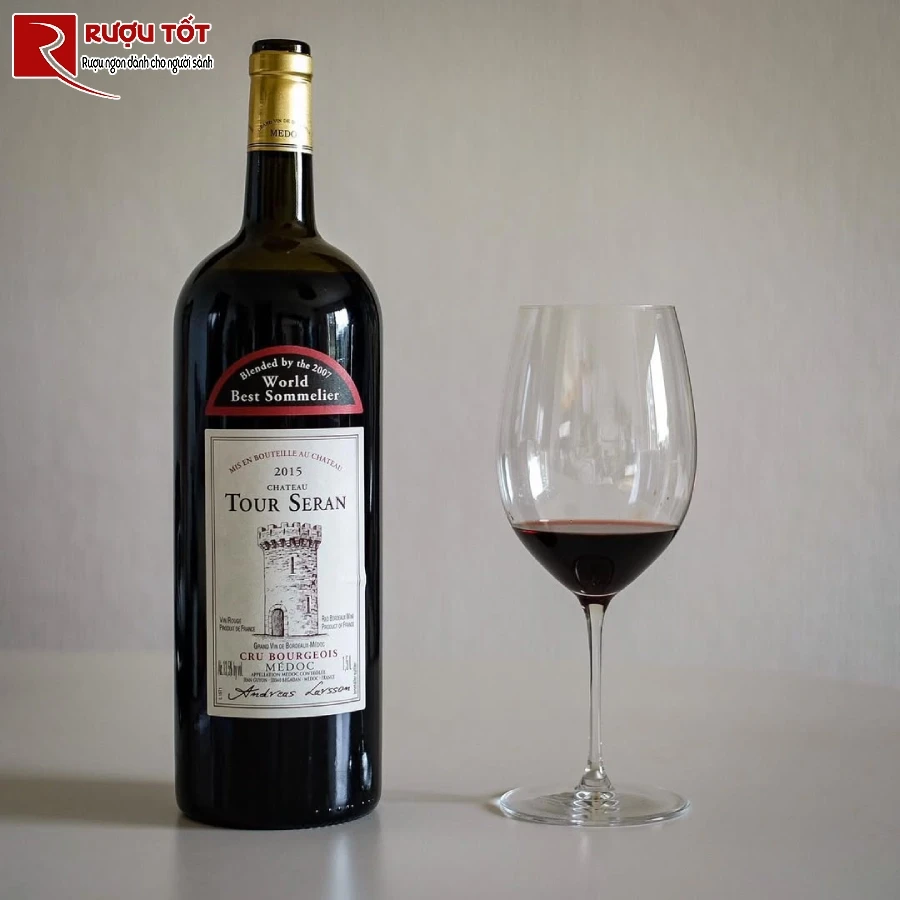 ruou chateau tour seran medoc cru bourgeois