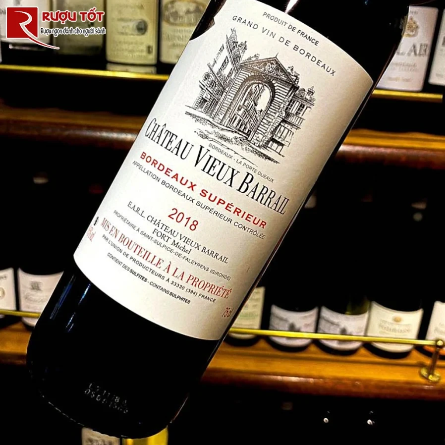 ruou chateau vieux barrail bordeaux superieur